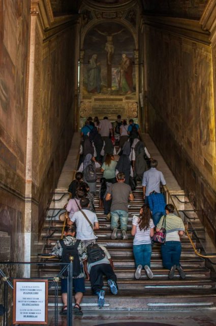Sväté schody, Rím