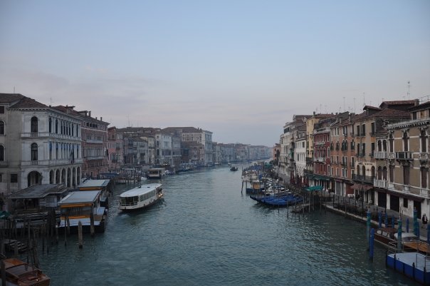 Benátky z Ponte Rialto